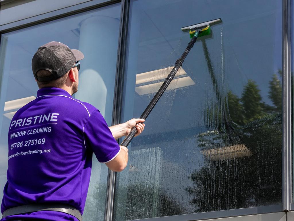 Window cleaning professional